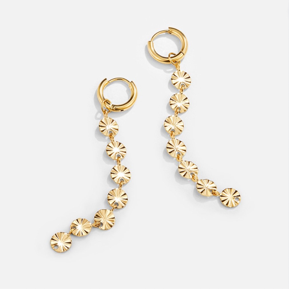 Zaya – Disc Earrings