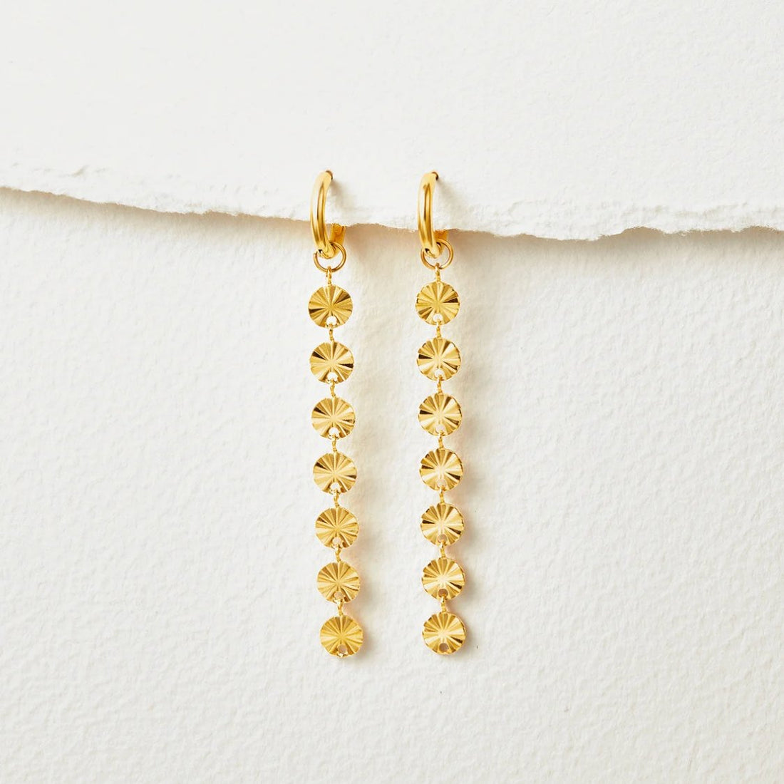 Zaya – Disc Earrings