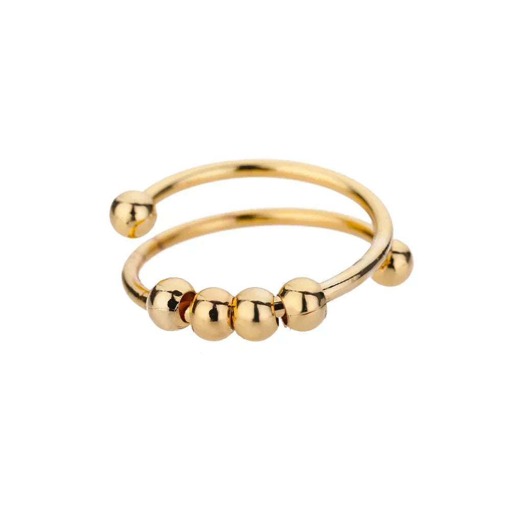 Maelis – Anti-Stress Ring with Rotating Beads