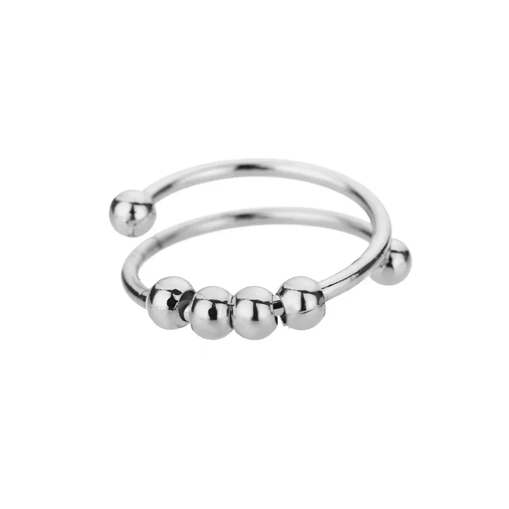 Maelis – Anti-Stress Ring with Rotating Beads