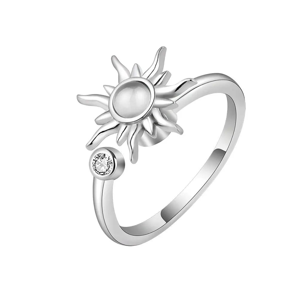 Helia – Calming Rotating Sun Ring