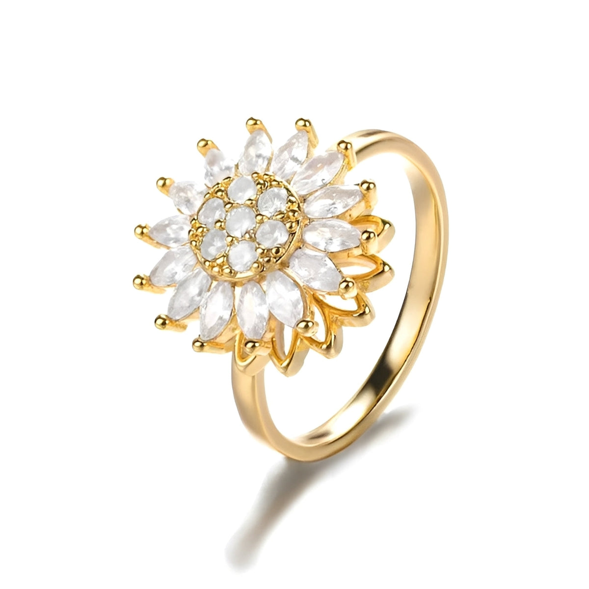 Solaya – Anti-Stress Sunflower Ring