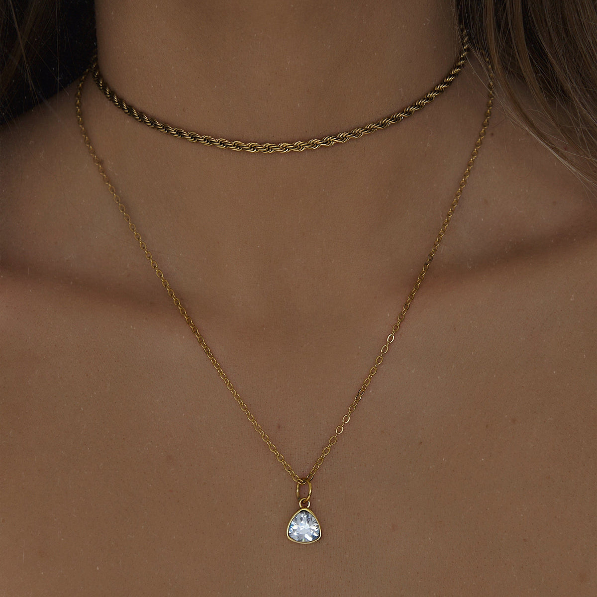 Arabelle – Titanium Steel Necklace