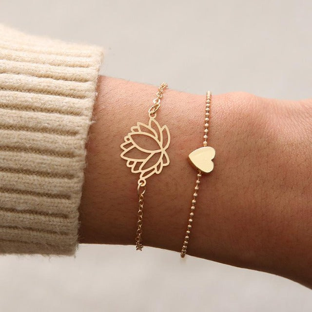 Ayumi – Bracelet Lotus Flower Spiritual
