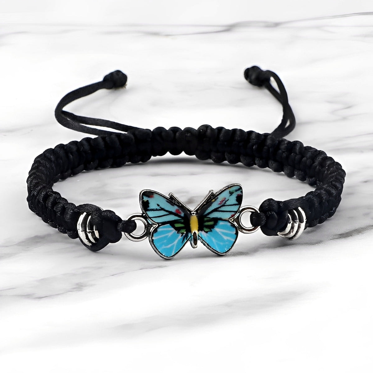 Elvina – Blue Butterfly Cuff