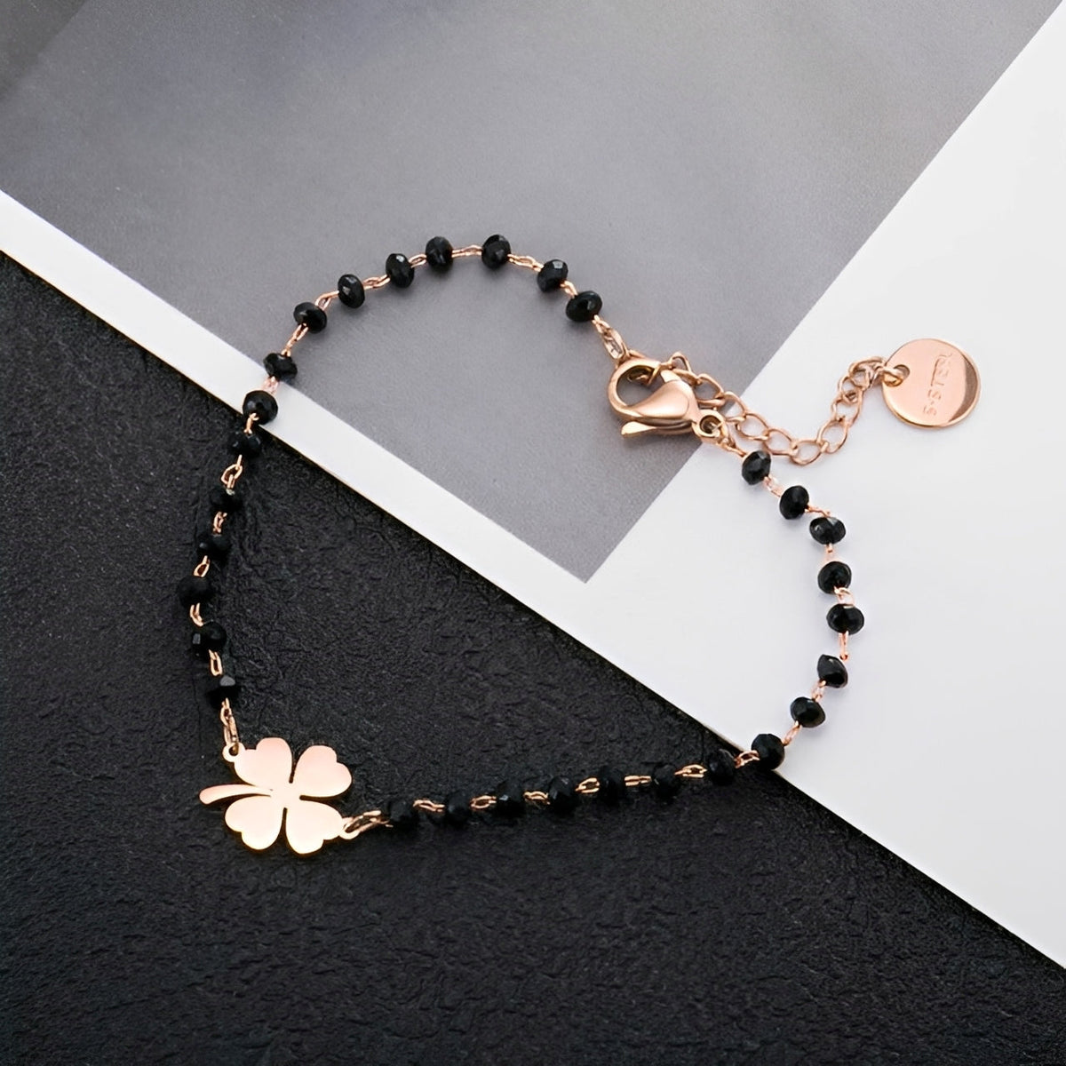 Faelya – Bracelet lucky charm four-leaf clover