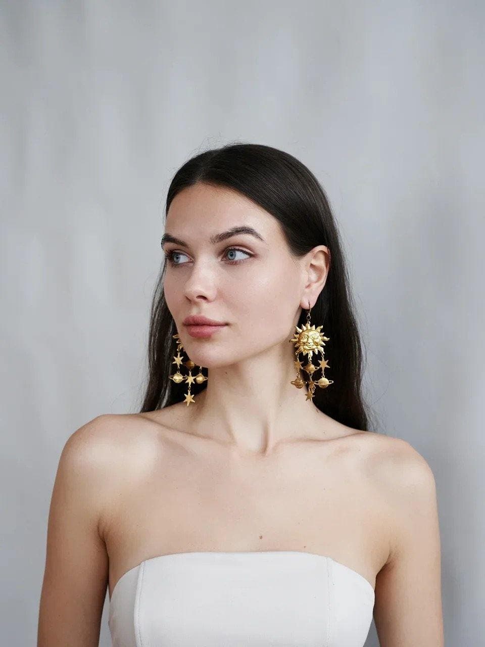 Celestials - Star Astrology Sun Earrings