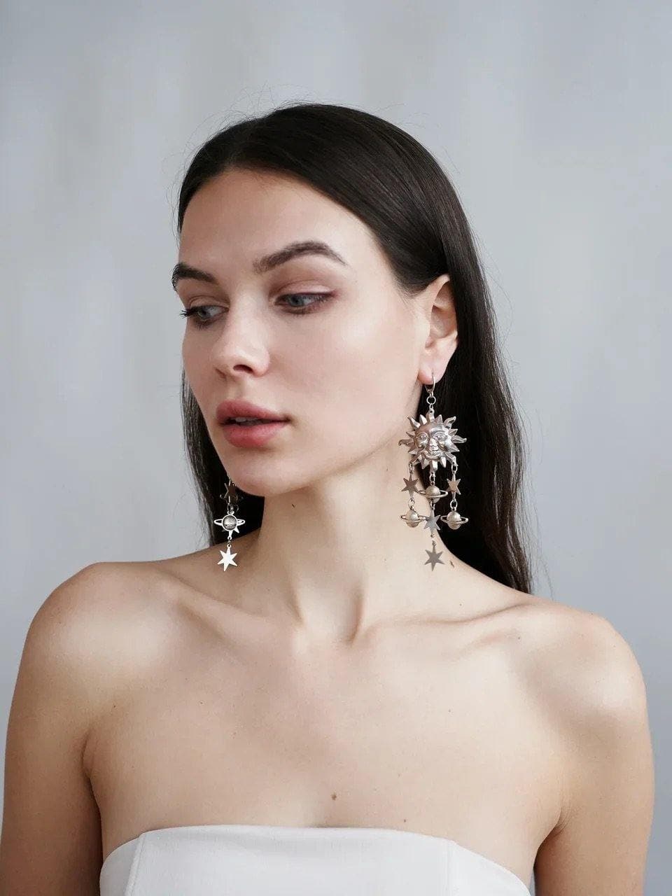 Celestials - Star Astrology Sun Earrings
