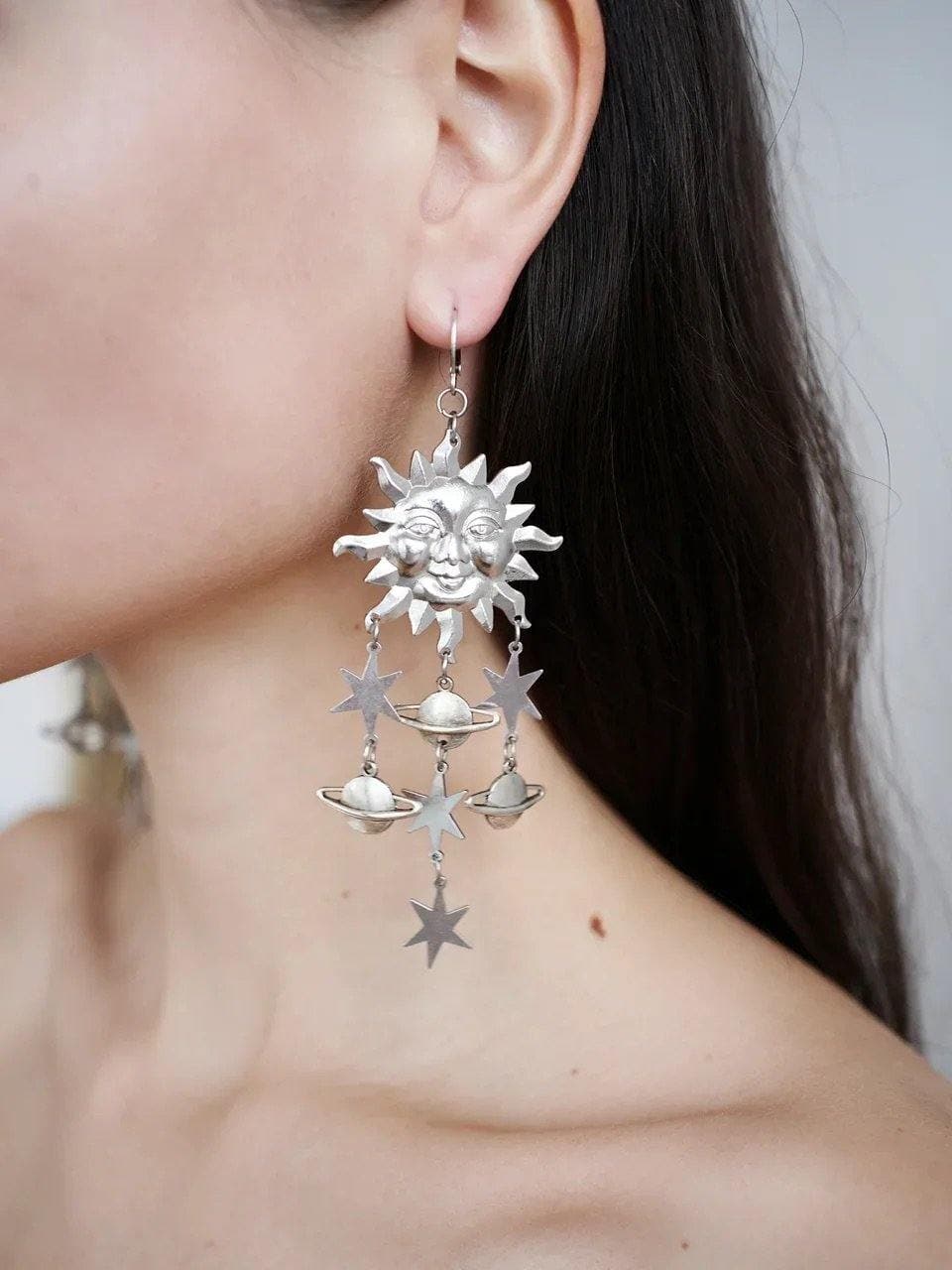 Celestials - Star Astrology Sun Earrings