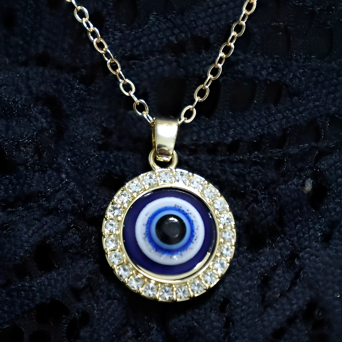 Eleni – Necklace Featuring a Protective Blue Eye Matiasma