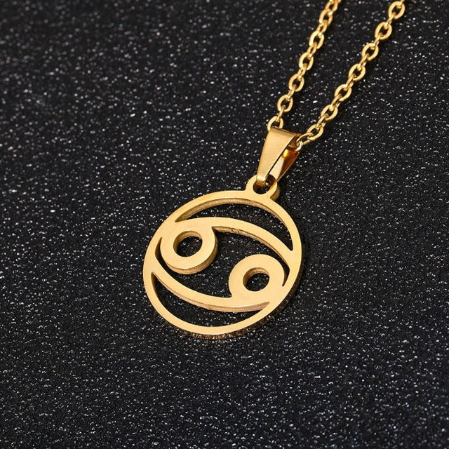 Astra – Zodiac Necklace with Pendant 12 Constellations