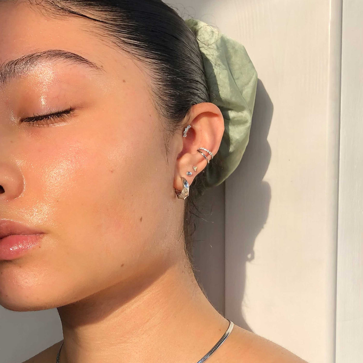 Riley – Silver Ear Cuff