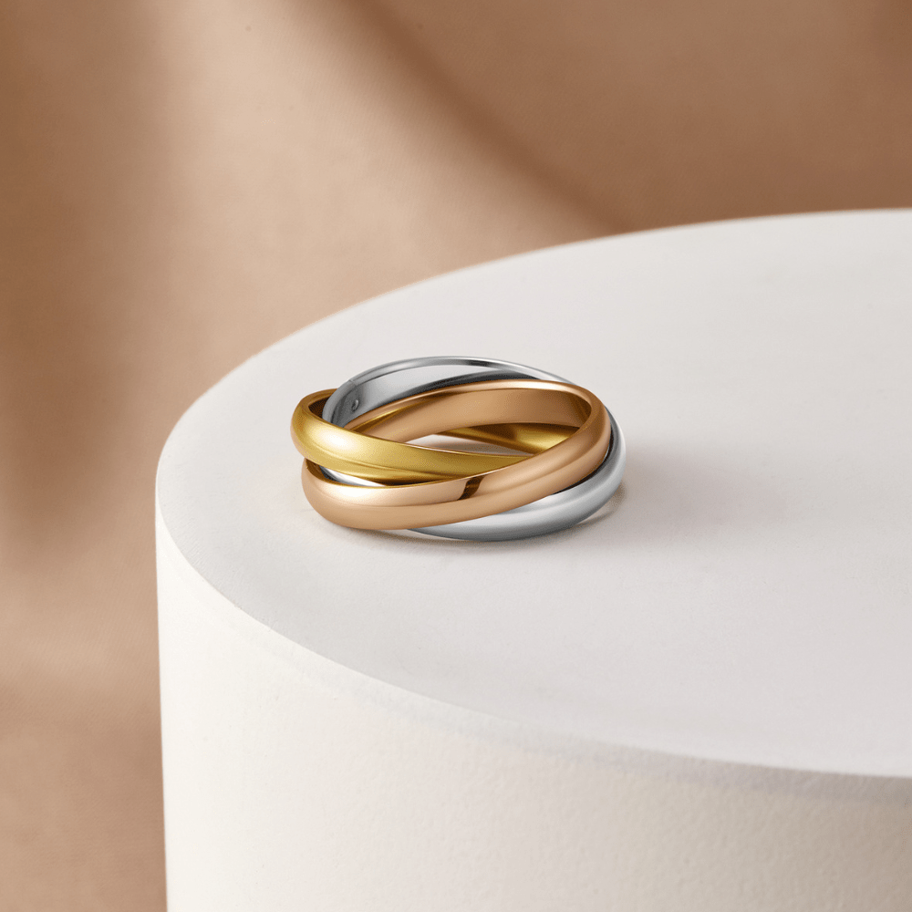 Elena – Chic Triple Ring Available in Three Colors