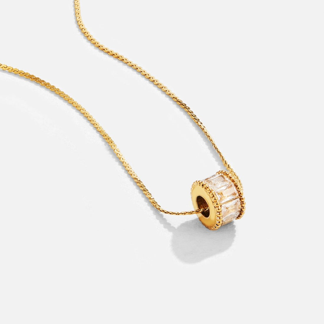 Gigi – Crystal Necklace in 18K Gold