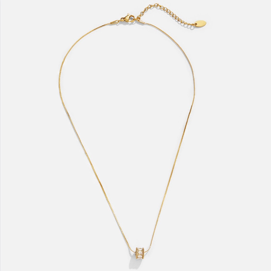 Gigi – Crystal Necklace in 18K Gold