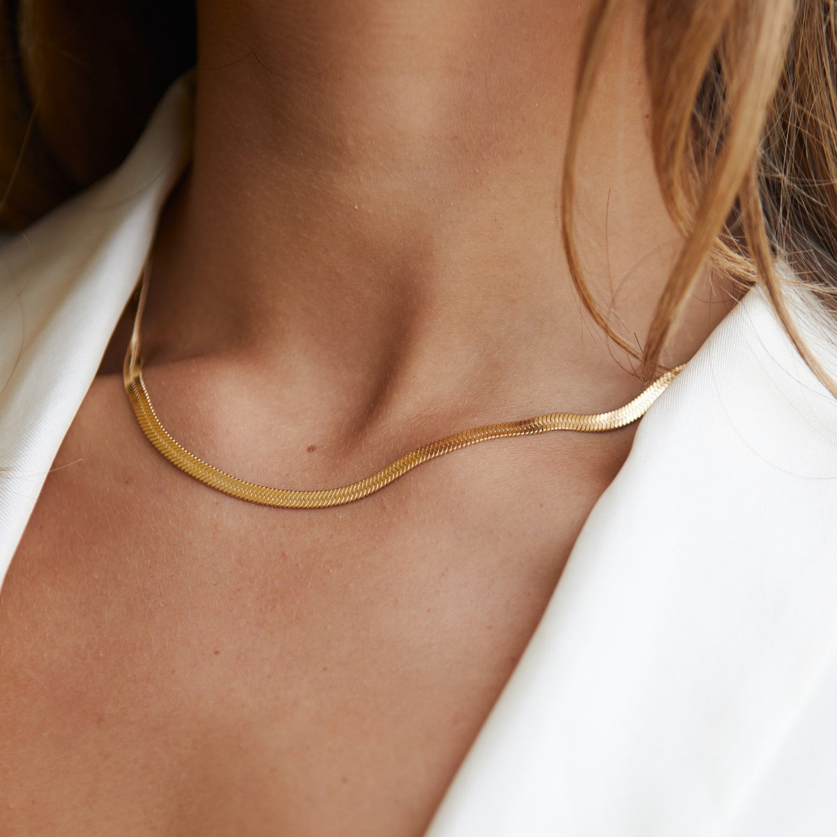 Kauai – Herringbone Necklace Waterproof