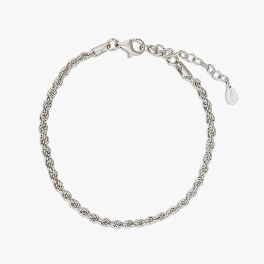 Calvi – Bracelet featuring a Braided Gold Chain
