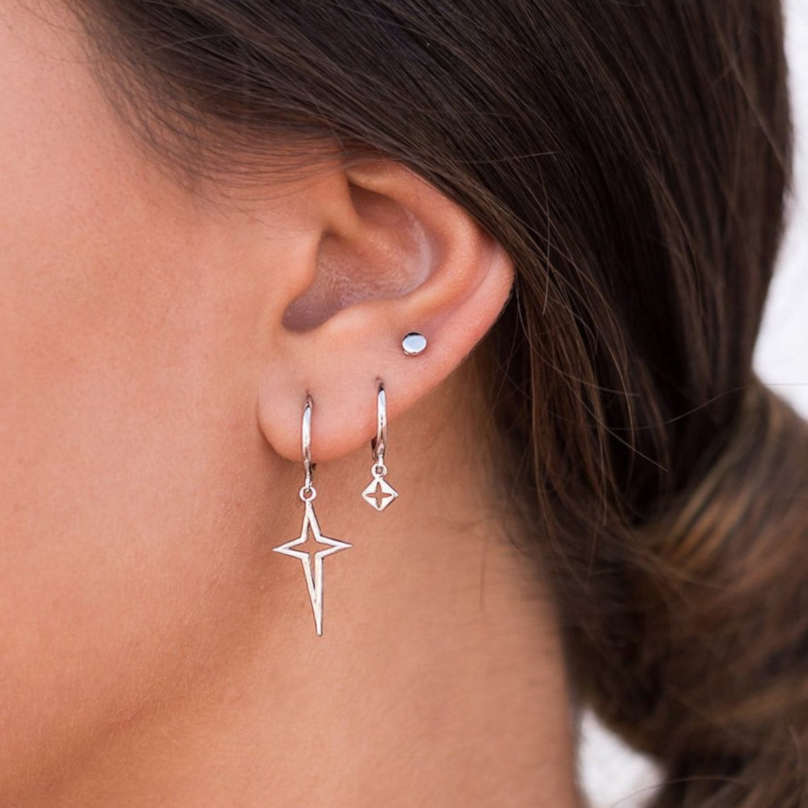 Small Round Dot - Basic Ear Studs