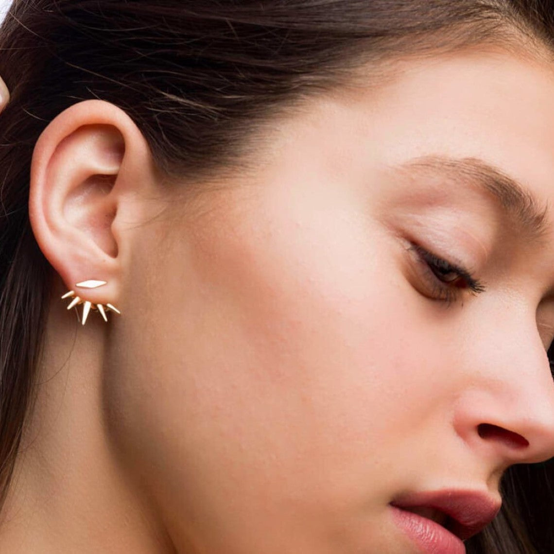 Spike stud earrings - Sleek earrings