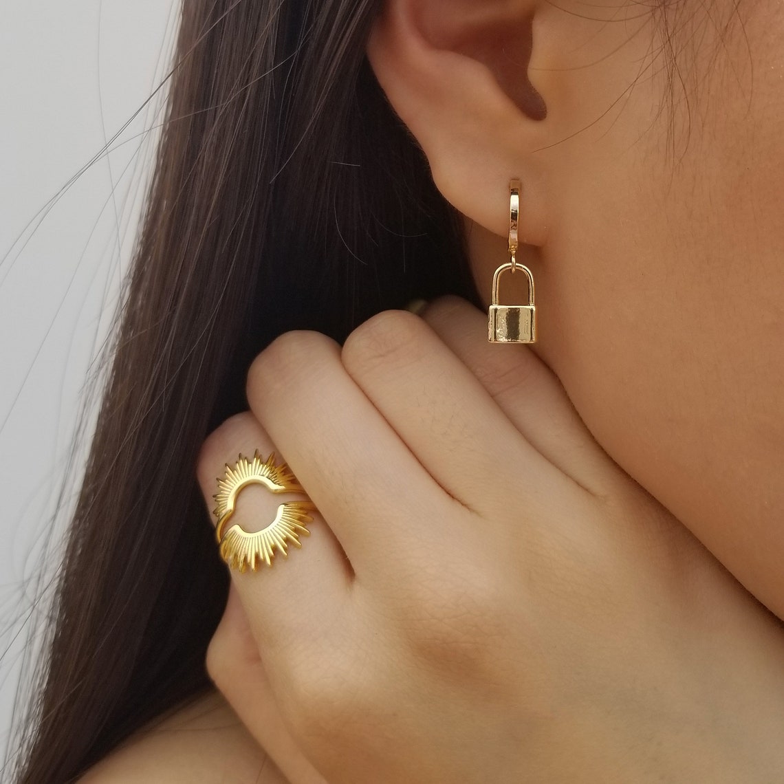 Sunray Ring - Rising Sun Ring