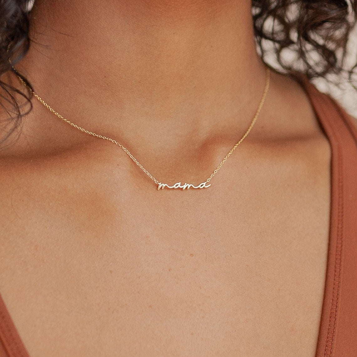 Elegant Mama Necklace - Mama Necklace