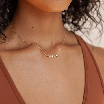 Elegant Mama Necklace - Mama Necklace