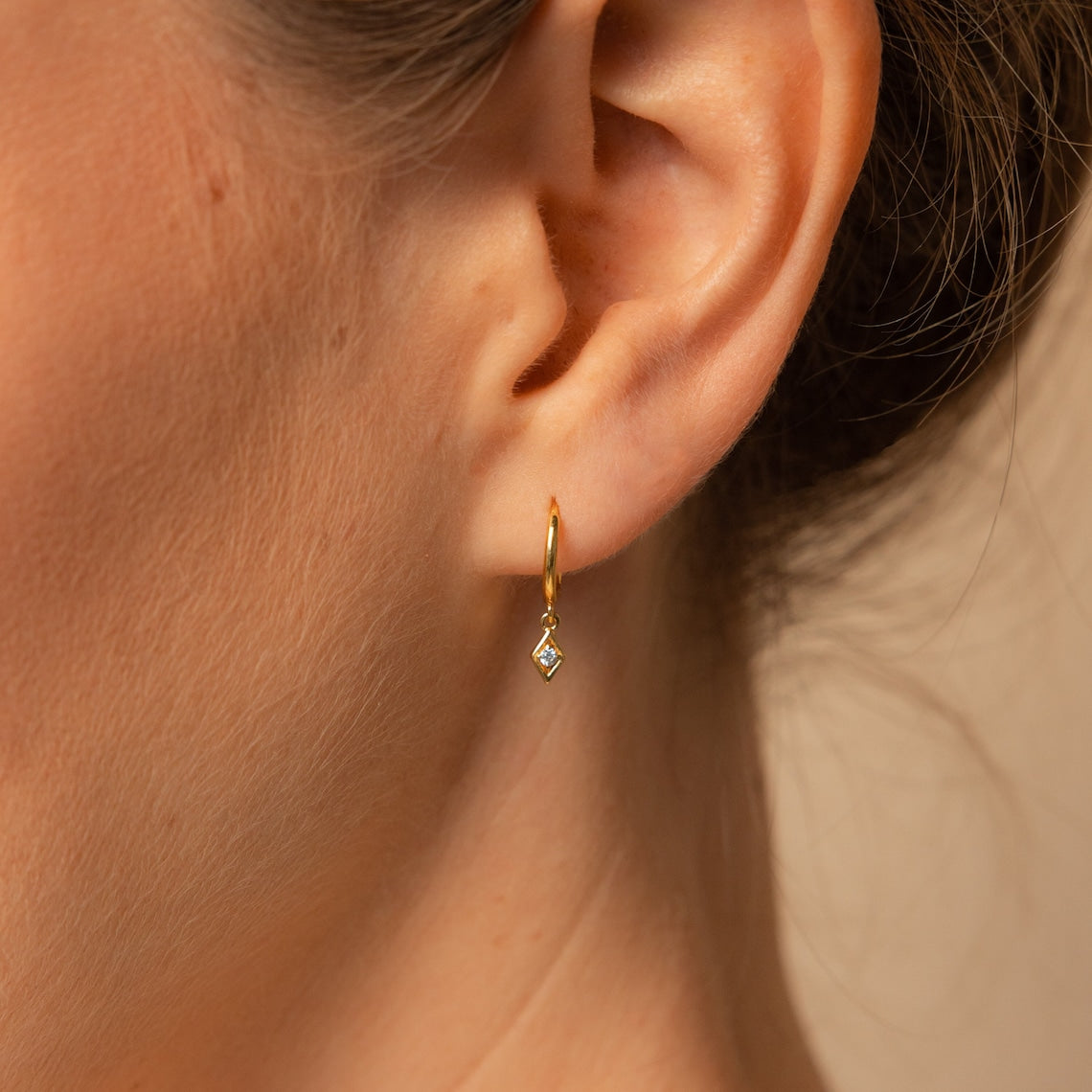 Hanging Earrings - Elegant Diamond Earrings