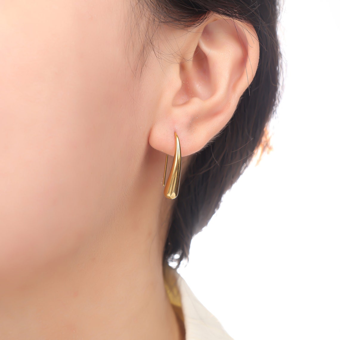Water Drop - French Hook Earrings