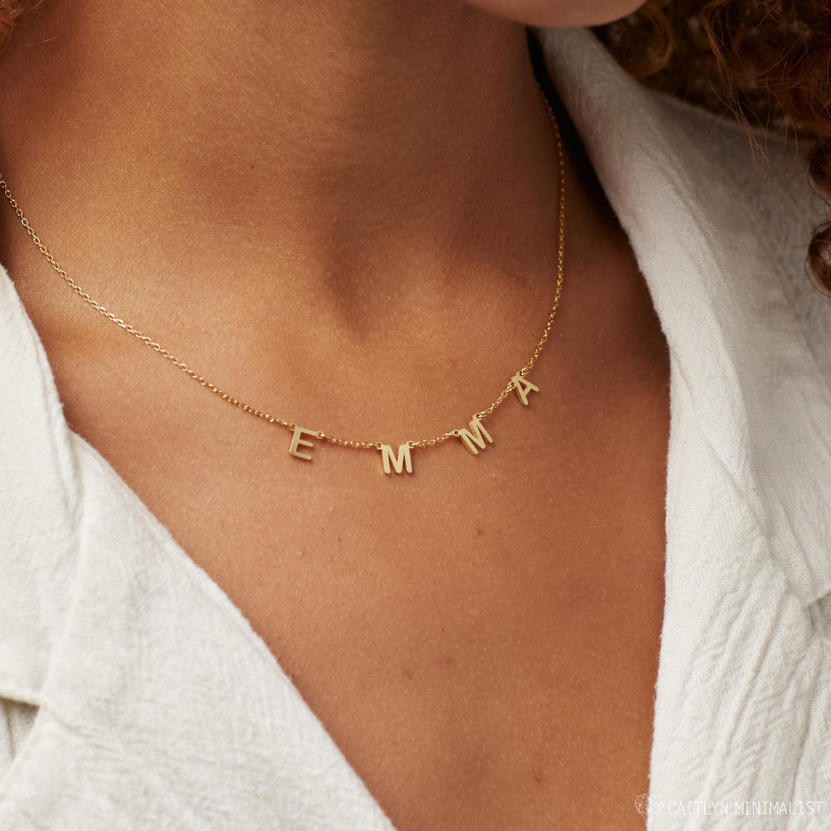 Personalized Letter Necklace - Name Necklace