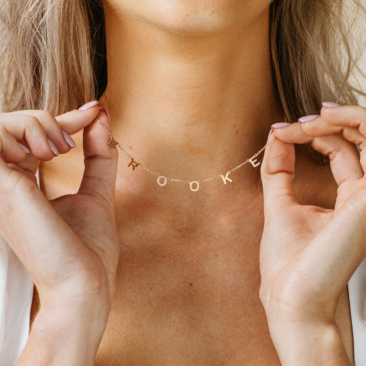 Personalized Letter Necklace - Name Necklace