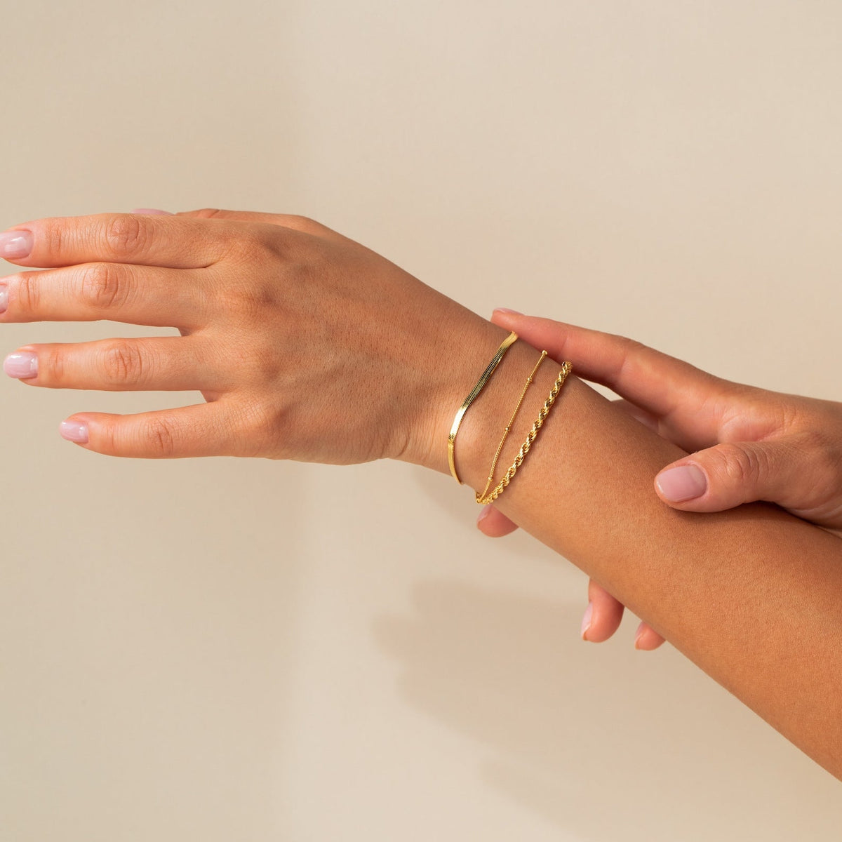 Chain Bracelets - Basic Layered Bracelets