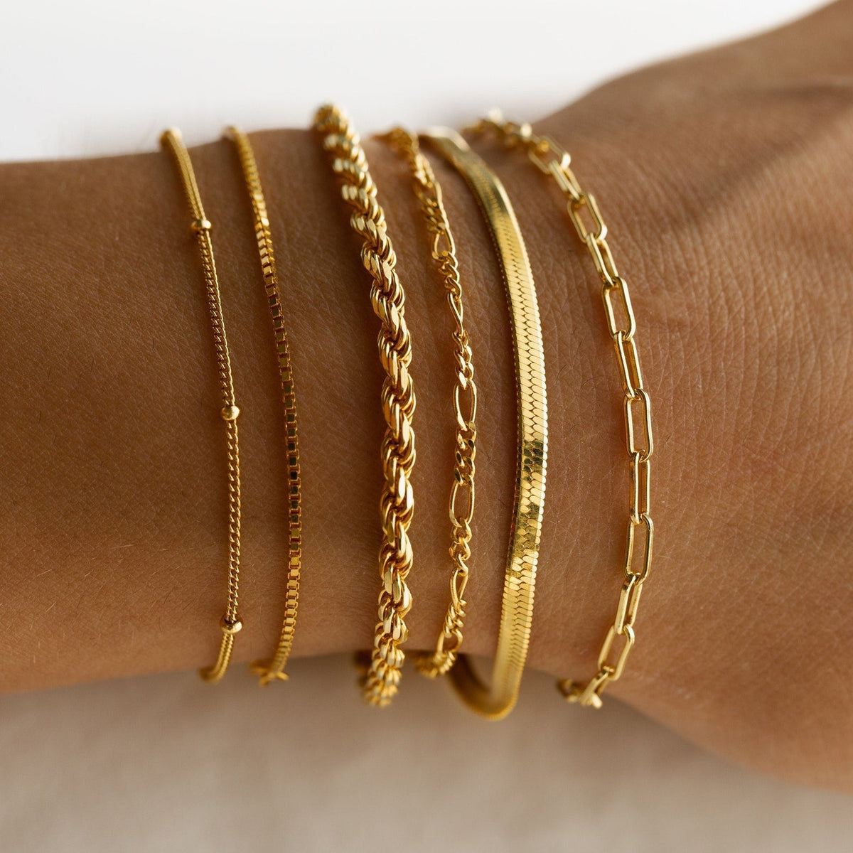 Chain Bracelets - Basic Layered Bracelets