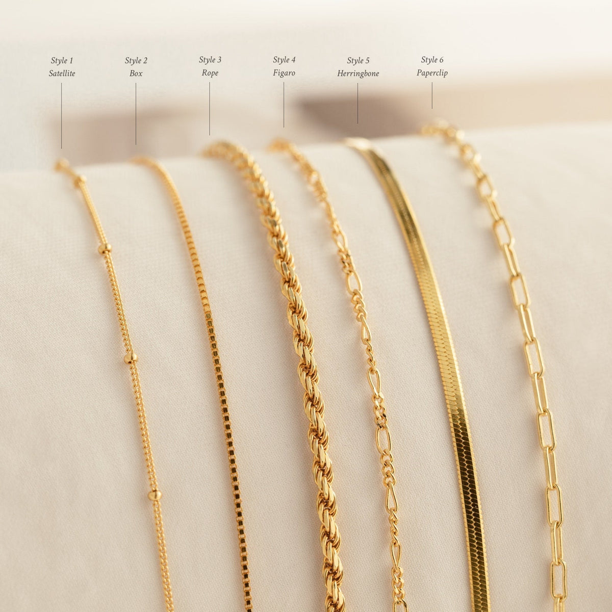 Chain Bracelets - Basic Layered Bracelets