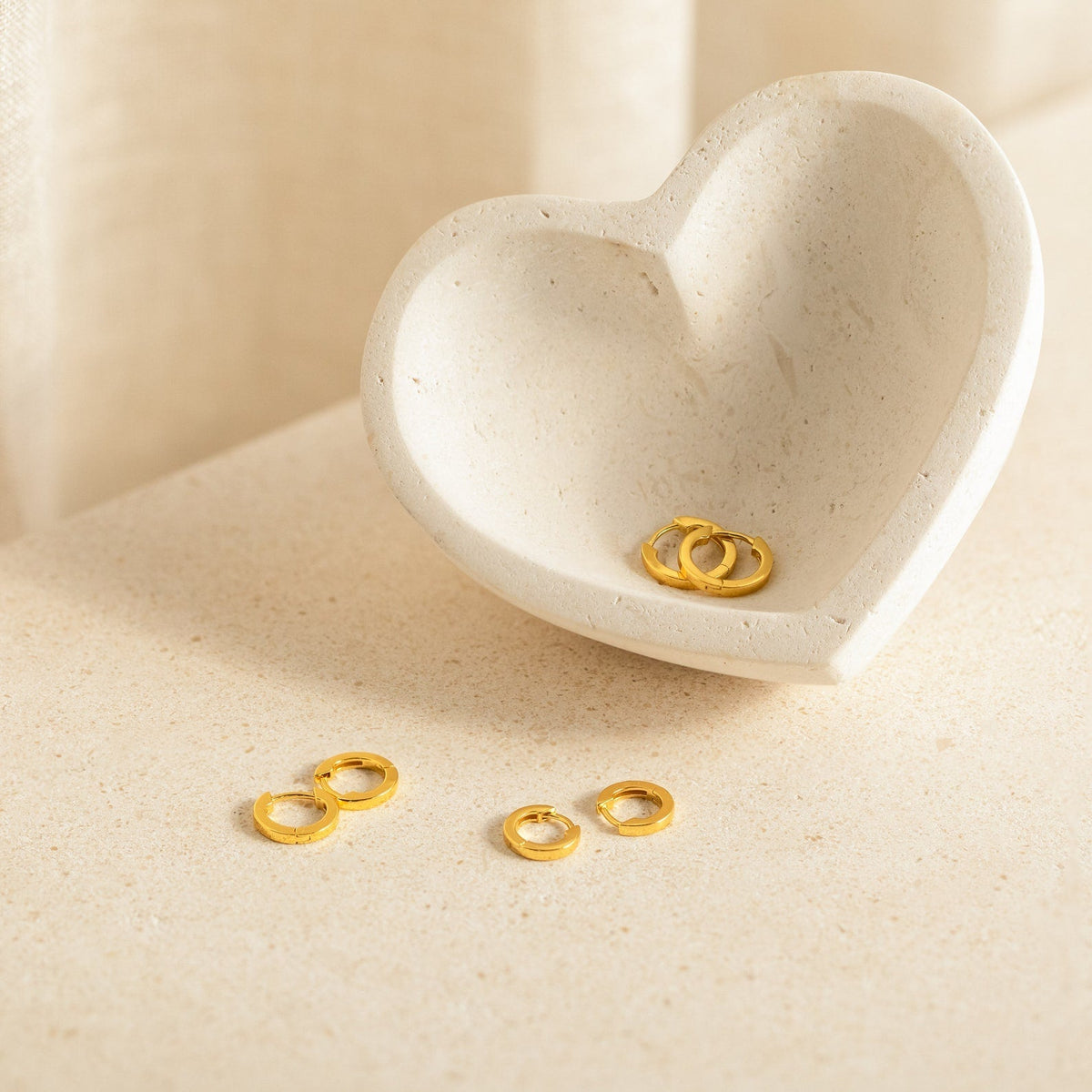 Basic Huggie Hoops - Snap Earrings