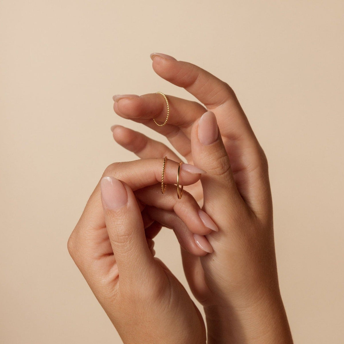 Slim Ring Set - Stacked Rings