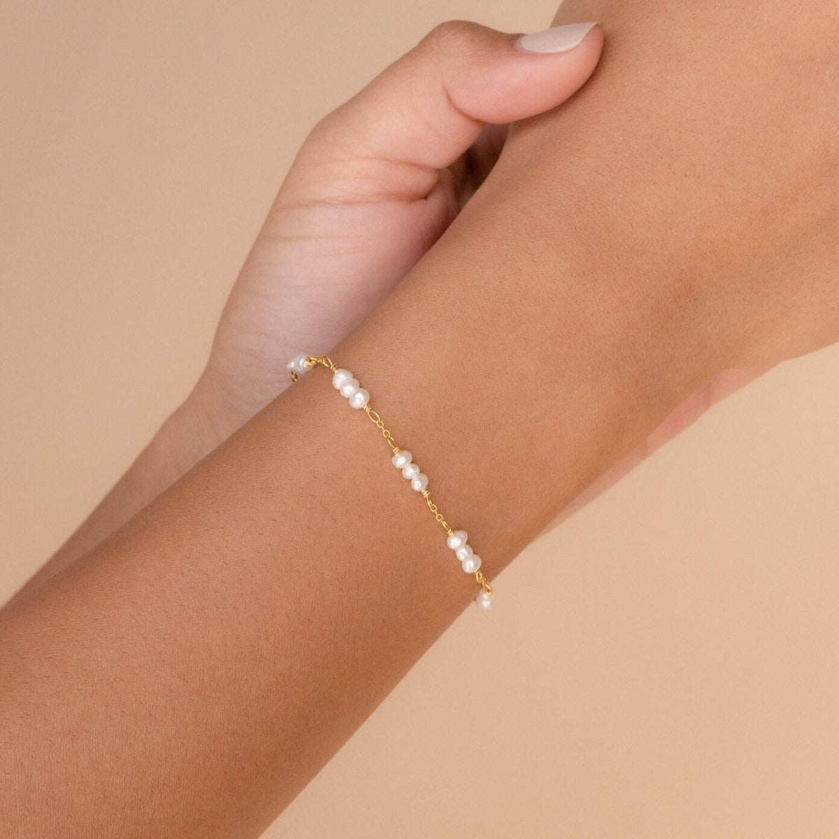 Hailey – Station Bead Bracelet