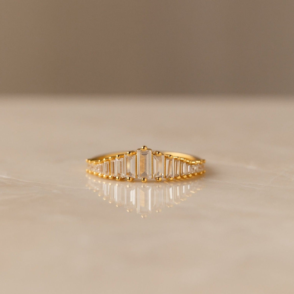 Julien – Diamond Ring in Art Deco Style