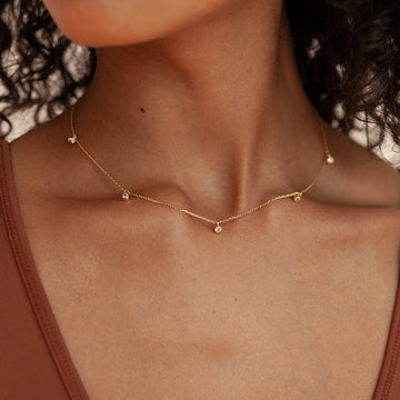 Tilly – Necklace Station Diamond