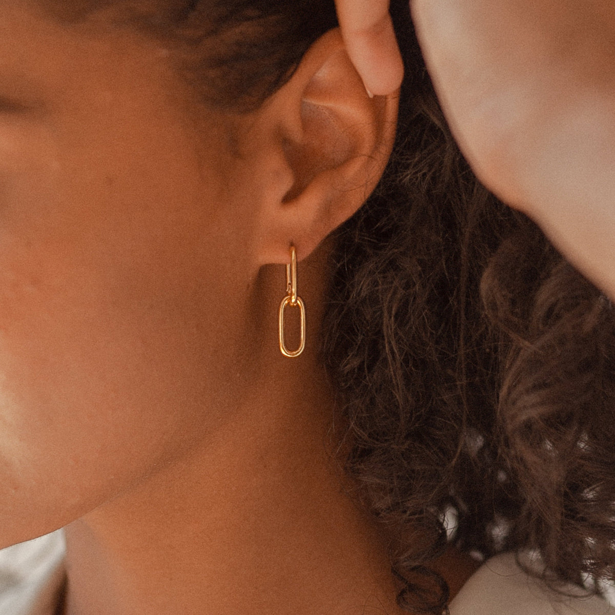 Link Earrings - Two-Piece Dangle Earrings