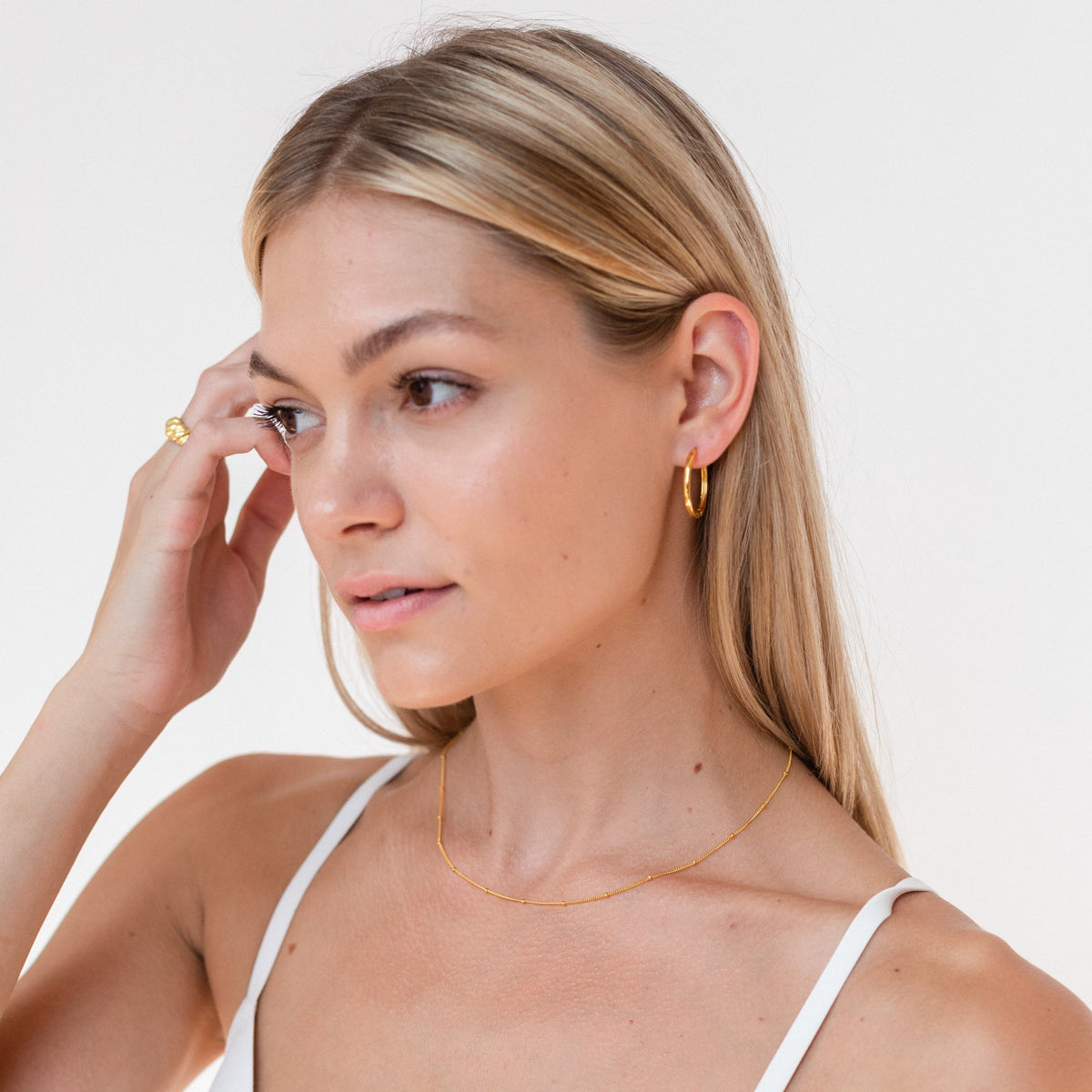 Classic Hoop - Midi Dangle Hoops