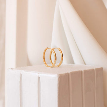 Classic Hoop - Midi Dangle Hoops