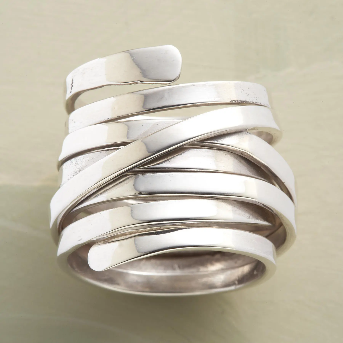 Bliss – Vintage Wide Silver Ring
