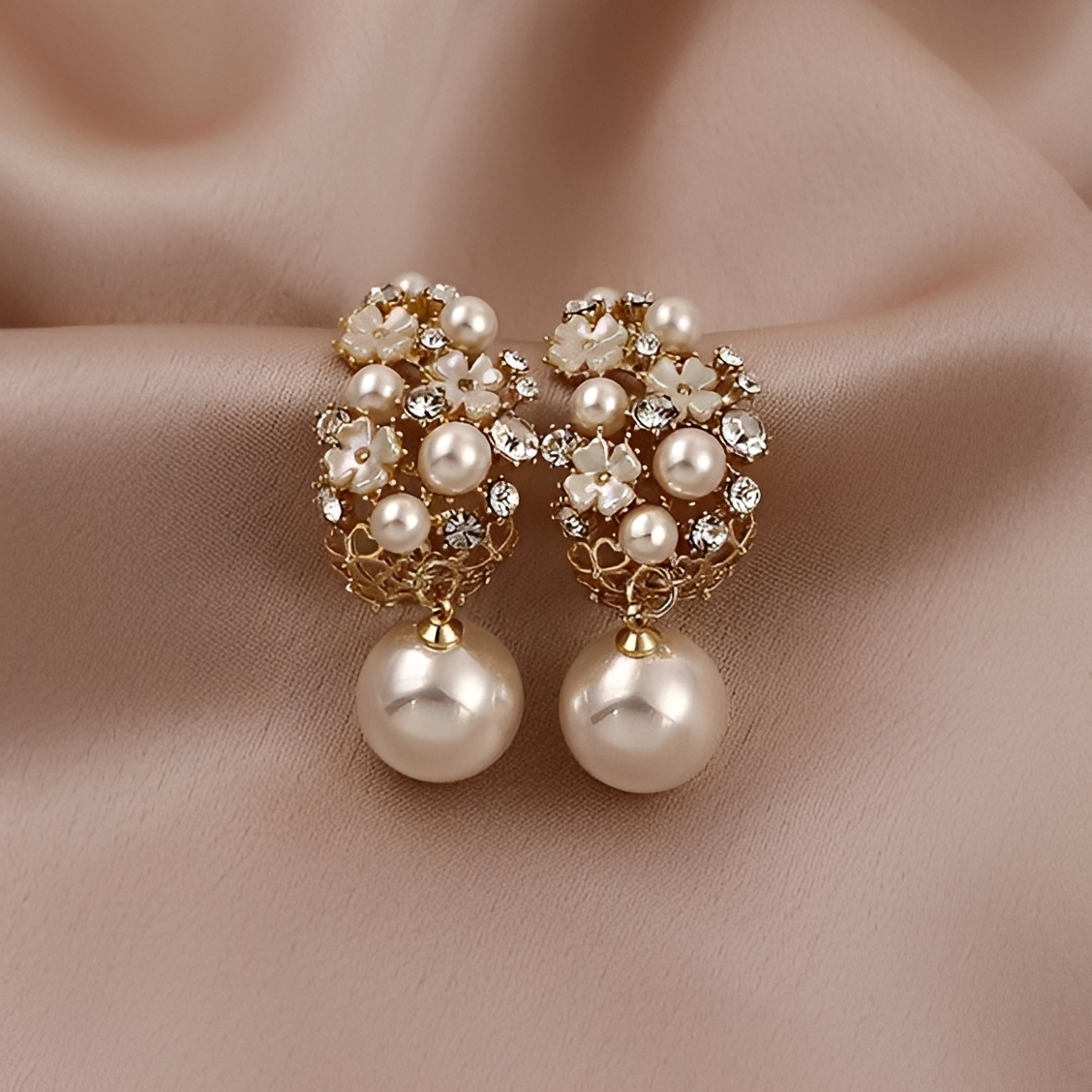 Ellie – Chic Earrings with Pearls