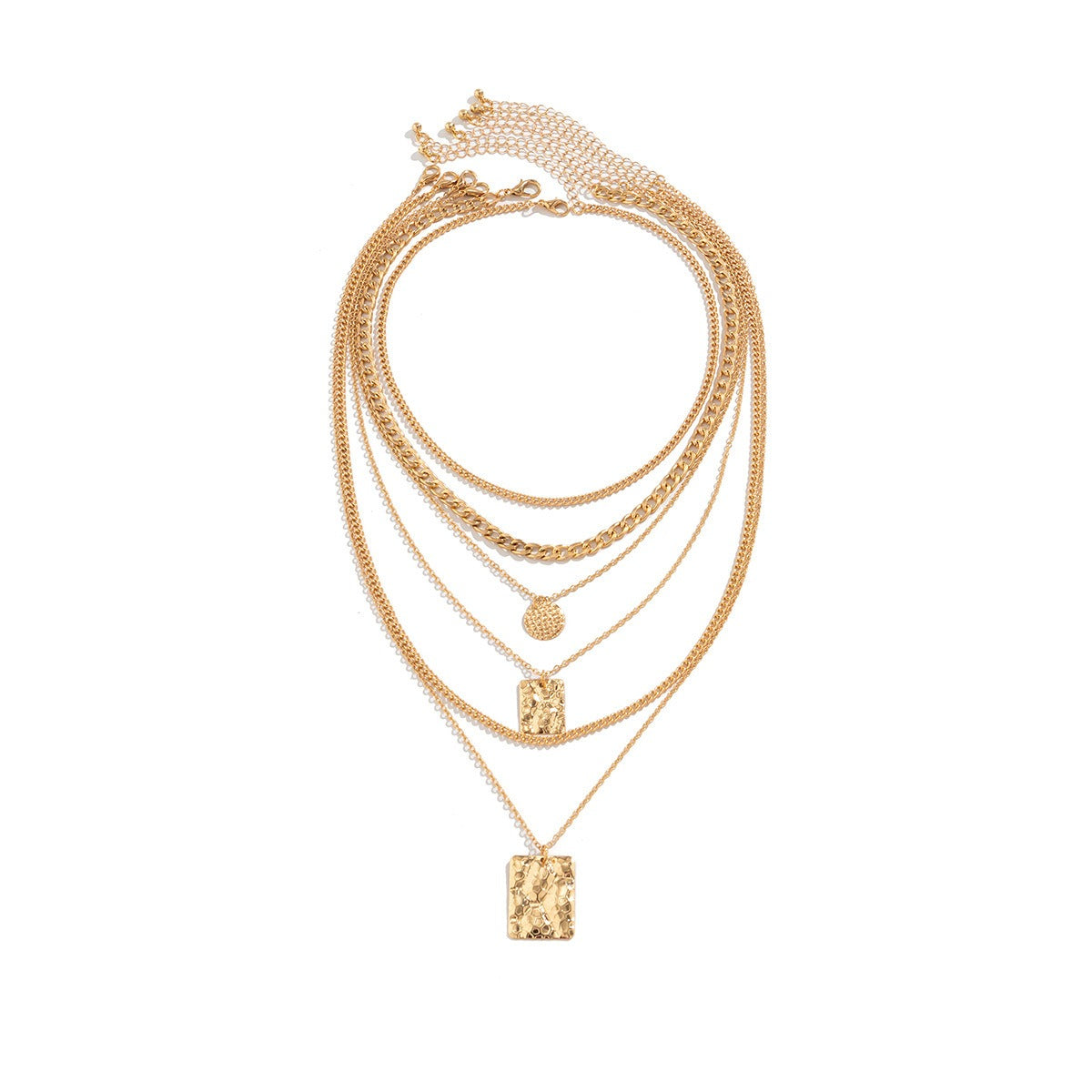Jaz – Multi-Strand Gold Necklace