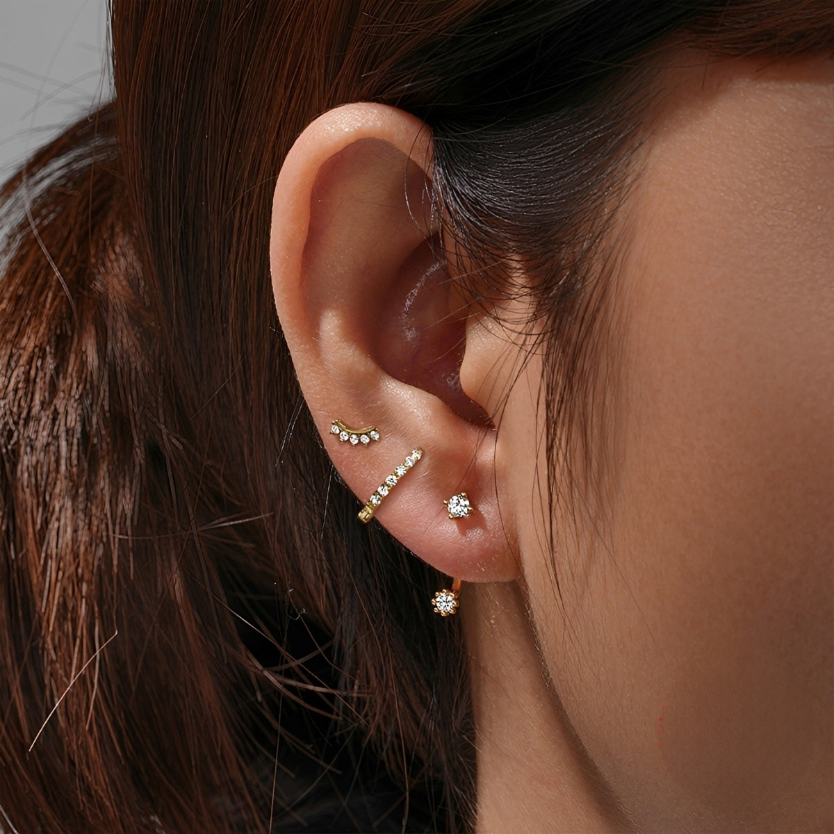 Elena – Trio of Earrings Set
