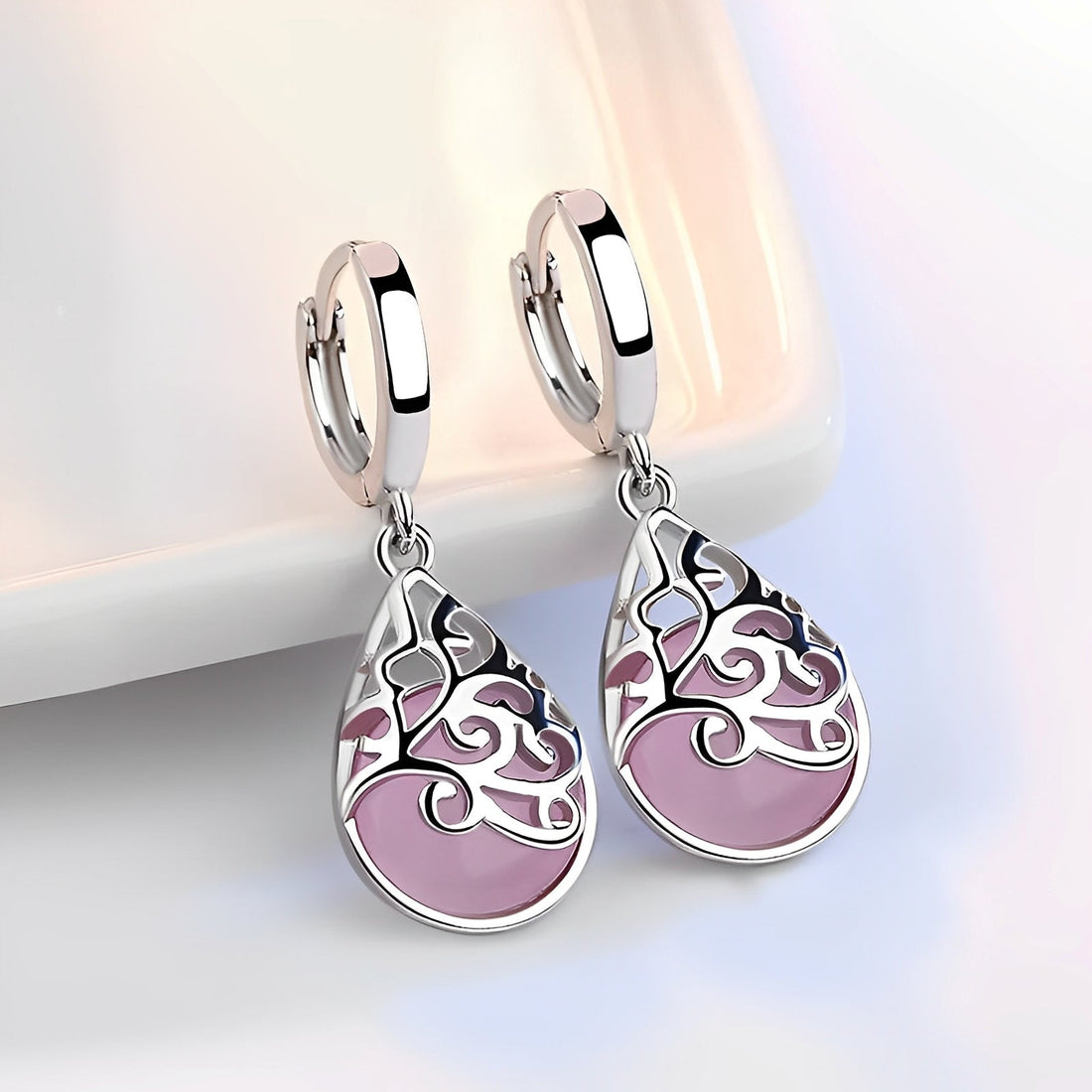 Selene – Tree of Life Earrings crafted from 925 Sterling Silver