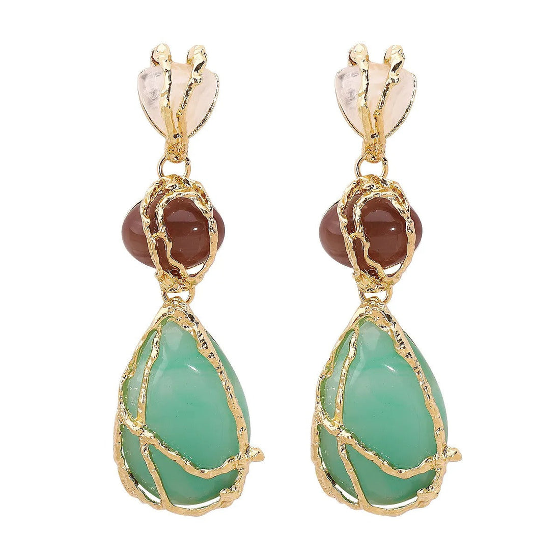 Syra – Earrings Net Drop Elegant