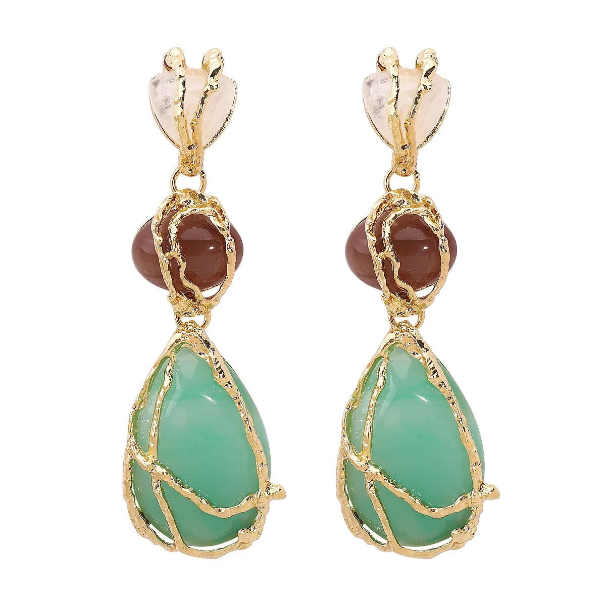 Syra – Earrings Net Drop Elegant
