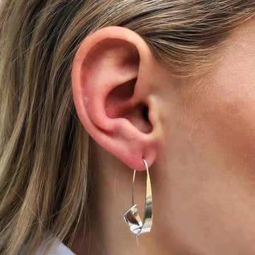 Clea – Classic Gold & Silver Earrings