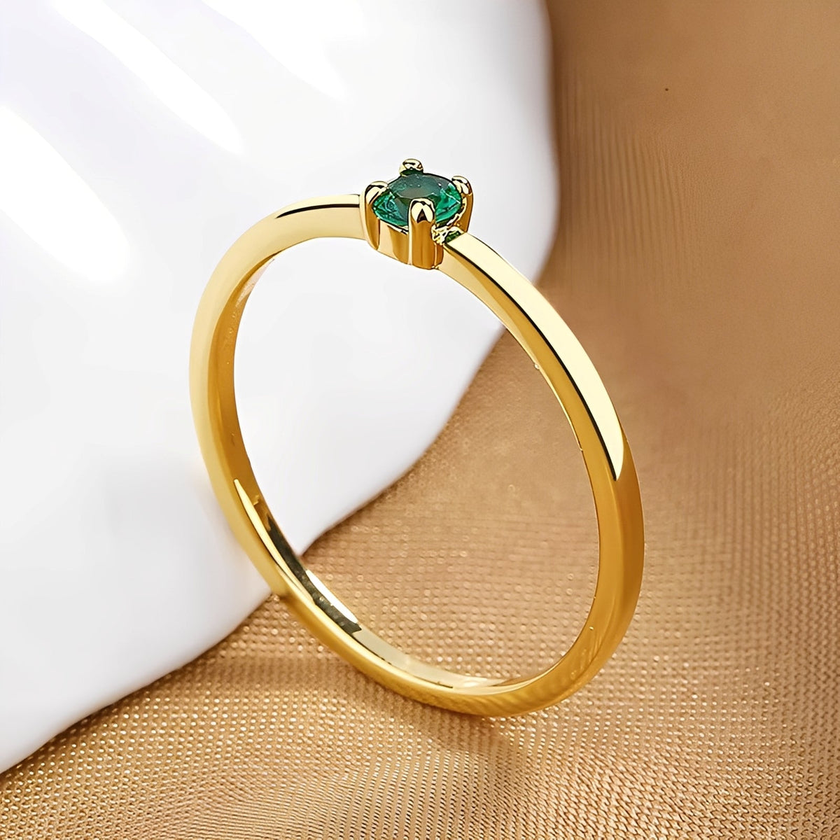Rowena – Stackable Birthstone Ring
